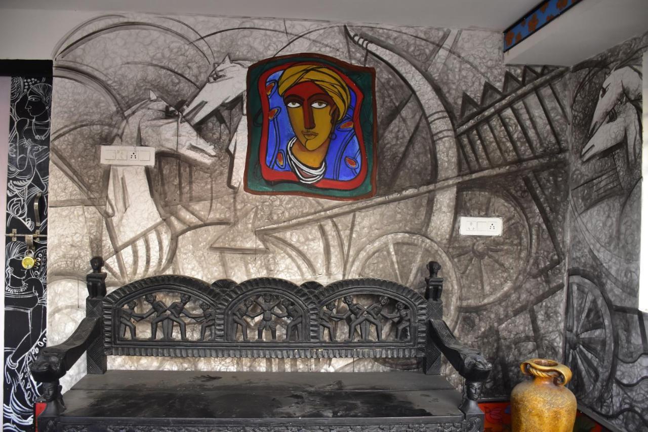 Panchobon Art Resort Shānti Niketan Exteriör bild