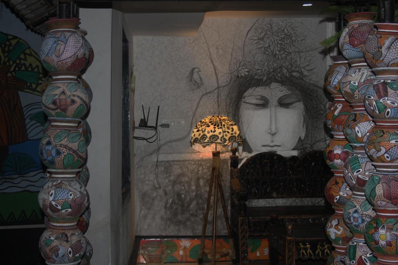 Panchobon Art Resort Shānti Niketan Exteriör bild