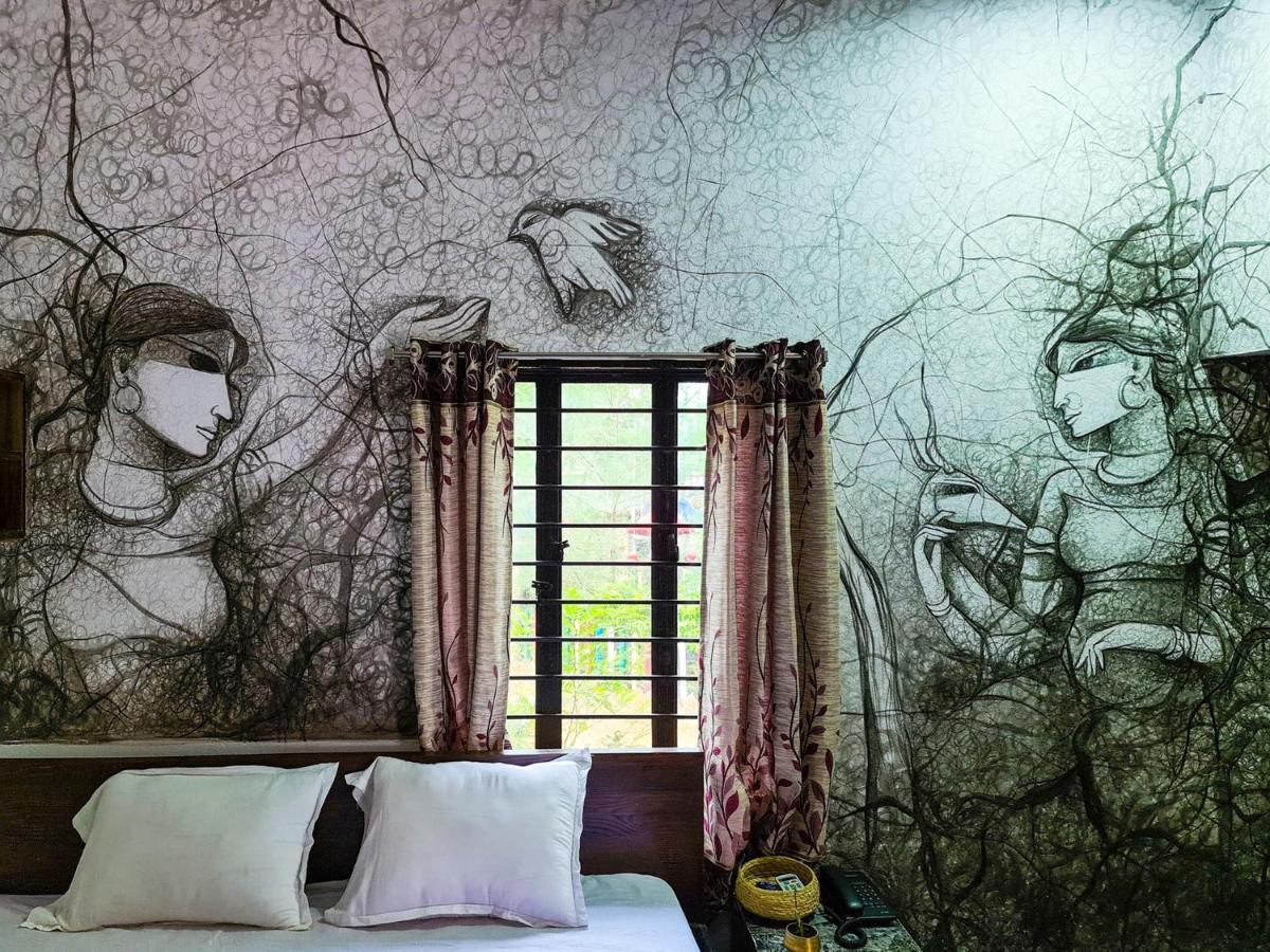 Panchobon Art Resort Shānti Niketan Exteriör bild