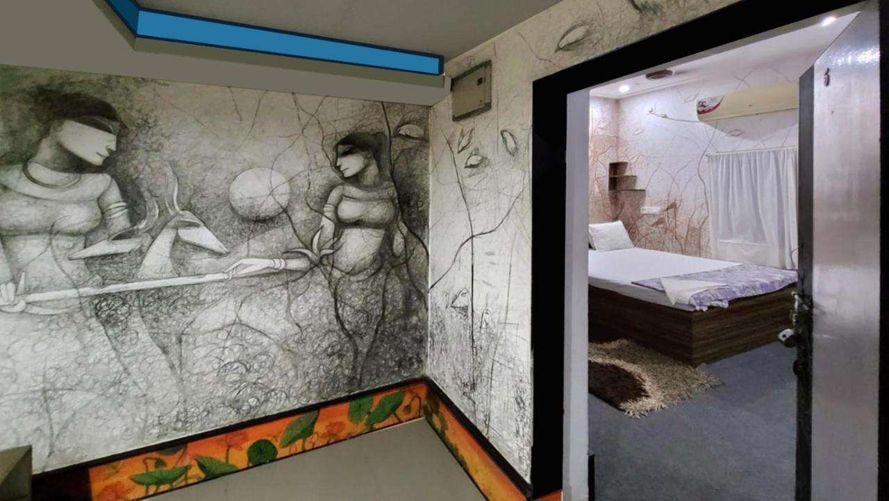 Panchobon Art Resort Shānti Niketan Exteriör bild